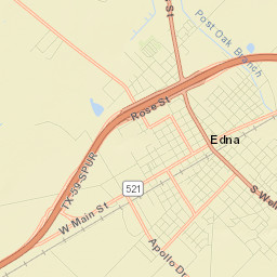 Edna Street Map