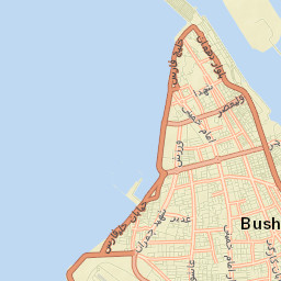Bushehr Street Map