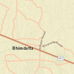 Mahendranagar Street Map