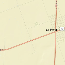 La Pryor Street Map
