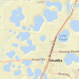 Umatilla Street Map