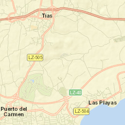Puerto del Carmen Street Map