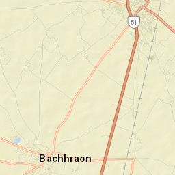Bachhraon Street Map