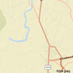 Sitarganj Street Map