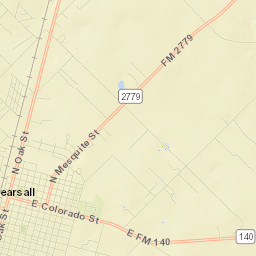 Pearsall Street Map