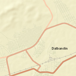 Dalbandin Street Map