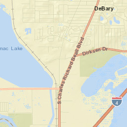 DeBary Street Map