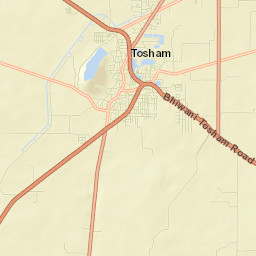 Tosham Street Map