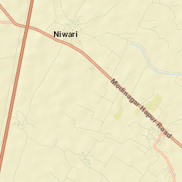 Niwari Street Map