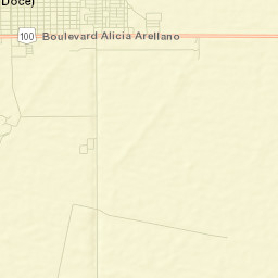 Miguel Alemán (La Doce) Street Map