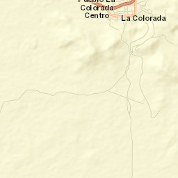 La Colorada Street Map