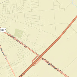 Victoria County Street Map