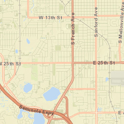 Sanford Street Map