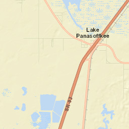 Lake Panasoffkee Street Map