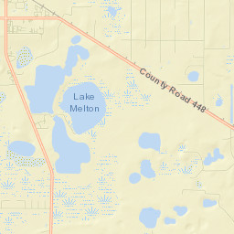 Lake County Street Map