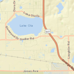 Tangerine Street Map