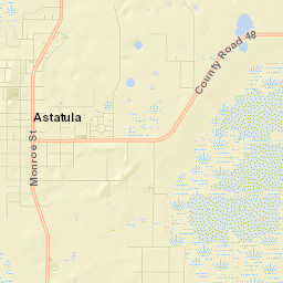 Astatula Street Map