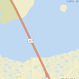 Seminole County Street Map
