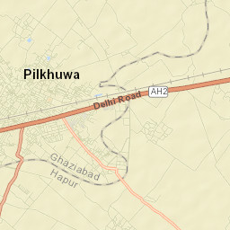 Pilkhua Street Map