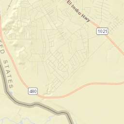 Las Quintas Fronterizas Street Map