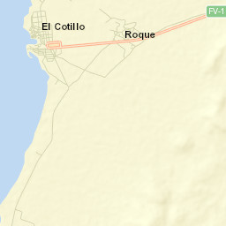 El Cotillo Street Map
