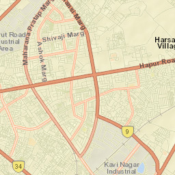 Ghaziabad Street Map