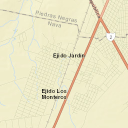 Colonia Venustiano Carranza Street Map