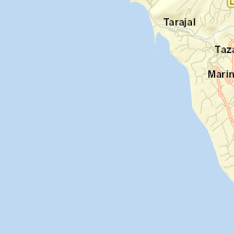 Tazacorte Street Map