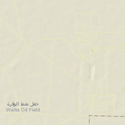 Al Wafrah Street Map