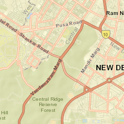 Karol Bagh Street Map