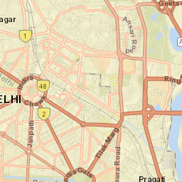 Delhi Street Map
