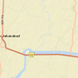 Jahanabad Street Map