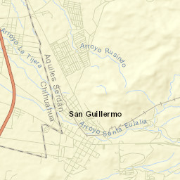 Ninguno [CERESO] Street Map