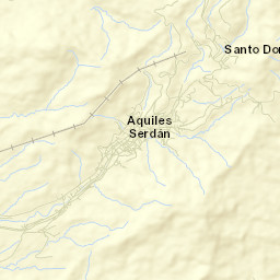 Aquiles Serdán Street Map