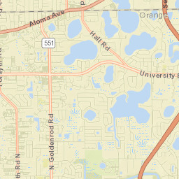 Goldenrod Street Map