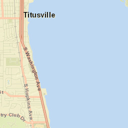 Titusville Street Map