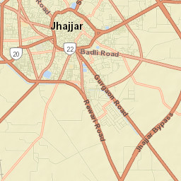 Jhajjar Street Map