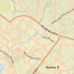 South West Delhi Street Map