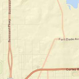 Hernando County Street Map