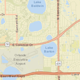 Azalea Park Street Map