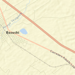 Basúchil Street Map