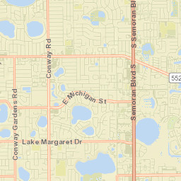 Conway Street Map