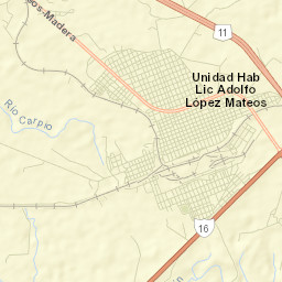 La Junta Street Map