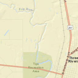 Three Rivers Street Map