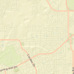 Spring Hill Street Map