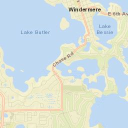 Windermere Street Map