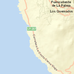Fuencaliente de la Palma Street Map