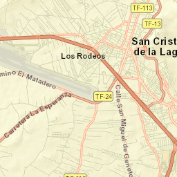 La Laguna Street Map