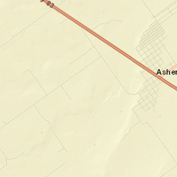 Asherton Street Map