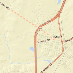 Cotulla Street Map